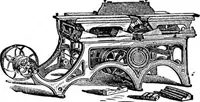 An illustration from Scientific American, Vol. 29, No. 15 (October 1873) (1873)