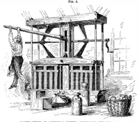 An illustration from Scientific American, Vol. 29, No. 16 (October 1873) (1873)