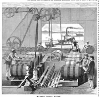 An illustration from Scientific American, Vol. 33, No. 14 (October 1875) (1875)