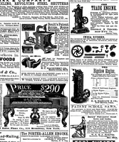 An illustration from Scientific American, Vol. 33, No. 20 (November 1875) (1875)