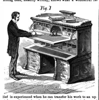 An illustration from Scientific American, Vol. 34, No. 16 (April 1876) (1876)