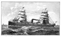 An illustration from Scientific American, Vol. 40, No. 6 (February 1879) (1879)