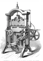An illustration from Scientific American, Vol. 43, No. 8 (August 1880) (1880)