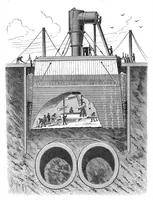 An illustration from Scientific American, Vol. 43, No. 15 (October 1880) (1880)