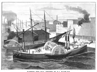 An illustration from Scientific American, Vol. 44, No. 10 (March 1881) (1881)