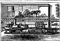 An illustration from Scientific American, Vol. 44, No. 12 (March 1881) (1881)