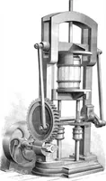 An illustration from Scientific American, Vol. 44, No. 12 (March 1881) (1881)