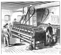 An illustration from Scientific American, Vol. 44, No. 15 (April 1881) (1881)