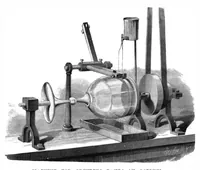An illustration from Scientific American, Vol. 44, No. 17 (April 1881) (1881)