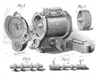 An illustration from Scientific American, Vol. 44, No. 18 (April 1881) (1881)