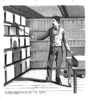 An illustration from Scientific American, Vol. 44, No. 18 (April 1881) (1881)