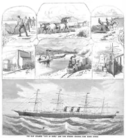 An illustration from Scientific American, Vol. 45, No. 20 (November 1881) (1881)