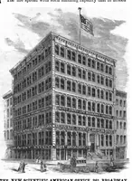 An illustration from Scientific American, Vol. 46, No. 6 (February 1882) (1882)