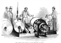 An illustration from Scientific American, Vol. 46, No. 9 (March 1882) (1882)