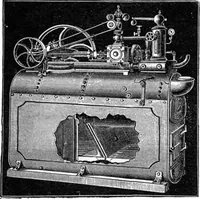 An illustration from Scientific American, Vol. 47, No. 17 (October 1882) (1882)