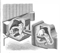 An illustration from Scientific American, Vol. 50, No. 8 (February 1884) (1884)