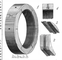 An illustration from Scientific American, Vol. 54, No. 4 (January 1886) (1886)
