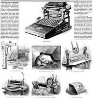 An illustration from Scientific American, Vol. 54, No. 10 (March 1886) (1886)