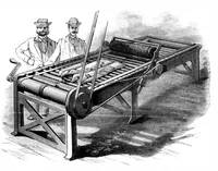 An illustration from Scientific American, Vol. 54, No. 11 (March 1886) (1886)
