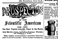 An illustration from Scientific American, Vol. 57, No. 2 (July 1887) (1887)