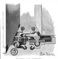 An illustration from Scientific American, Vol. 58, No. 9 (March 1888) (1888)