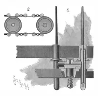 An illustration from Scientific American, Vol. 64, No. 7 (February 1891) (1891)
