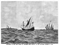 An illustration from Scientific American, Vol. 66, No. 2 (January 1892) (1892)