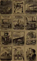 An illustration from The Scientific American reference book; a compendium of useful information, containing the complete census of the United States by counties ... patent and copyright laws ... forms for patents, caveats, assignments, and licenses ... etc (1892)