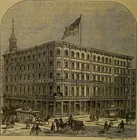 An illustration from The Scientific American reference book; a compendium of useful information for inventors and mechanics, containing the complete patent laws of the United States ... forms for patents, caveats, assignments, licenses, and shop rights ... etc., etc (1876)
