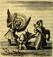 An illustration from Scola cordis. Sive aversi a deo cordis ad cumdem reductio, et instructio .. (1635)