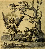 An illustration from Scola cordis. Sive aversi a deo cordis ad cumdem reductio, et instructio .. (1635)