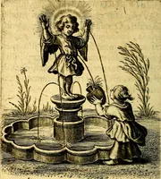An illustration from Scola cordis. Sive aversi a deo cordis ad cumdem reductio, et instructio .. (1635)