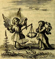 An illustration from Scola cordis. Sive aversi a deo cordis ad cumdem reductio, et instructio .. (1635)