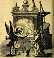 An illustration from Scola cordis. Sive aversi a deo cordis ad cumdem reductio, et instructio .. (1635)