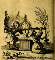 An illustration from Scola cordis. Sive aversi a deo cordis ad cumdem reductio, et instructio .. (1635)