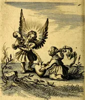 An illustration from Scola cordis. Sive aversi a deo cordis ad cumdem reductio, et instructio .. (1635)