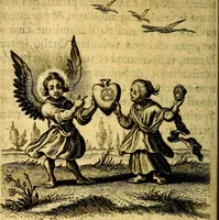 An illustration from Scola cordis. Sive aversi a deo cordis ad cumdem reductio, et instructio .. (1635)