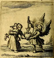 An illustration from Scola cordis. Sive aversi a deo cordis ad cumdem reductio, et instructio .. (1635)
