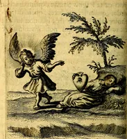 An illustration from Scola cordis. Sive aversi a deo cordis ad cumdem reductio, et instructio .. (1635)