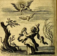 An illustration from Scola cordis. Sive aversi a deo cordis ad cumdem reductio, et instructio .. (1635)