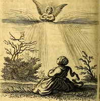 An illustration from Scola cordis. Sive aversi a deo cordis ad cumdem reductio, et instructio .. (1635)