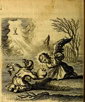 An illustration from Scola cordis. Sive aversi a deo cordis ad cumdem reductio, et instructio .. (1635)