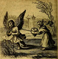 An illustration from Scola cordis. Sive aversi a deo cordis ad cumdem reductio, et instructio .. (1635)
