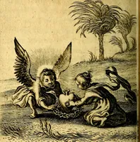 An illustration from Scola cordis. Sive aversi a deo cordis ad cumdem reductio, et instructio .. (1635)