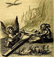 An illustration from Scola cordis. Sive aversi a deo cordis ad cumdem reductio, et instructio .. (1635)