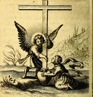 An illustration from Scola cordis. Sive aversi a deo cordis ad cumdem reductio, et instructio .. (1635)