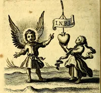 An illustration from Scola cordis. Sive aversi a deo cordis ad cumdem reductio, et instructio .. (1635)