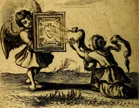 An illustration from Scola cordis. Sive aversi a deo cordis ad cumdem reductio, et instructio .. (1635)