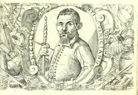 Picture 1 of 18 from Scola, overo, Teatro : nelquale sono rappresentate diuerse maniere e modi di parare e di ferire di spada sola, e di spada e pugnale : doue ogni studioso potrà essercitarsi & farsi prattico nella professione dell'armi (1628), leaf 23