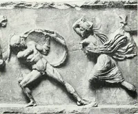 An illustration from Scopas et Praxitèle : la sculpture grecque au IVe siècle jusqu'au temps d'Alexandre (1907)